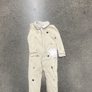 Polo by Ralph Lauren Cream Kids One Piece